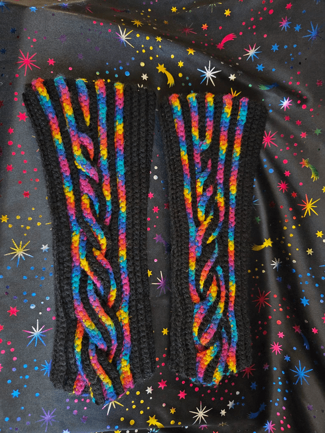 Fingerless Gloves - 100% Acrylic