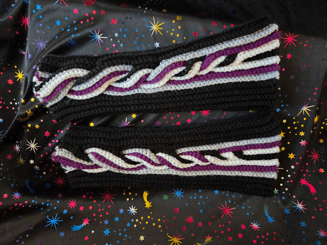 Fingerless Gloves - 100% Acrylic